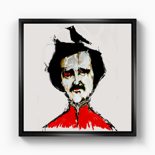 Edgar Allan Poe - Kanvas Tablo