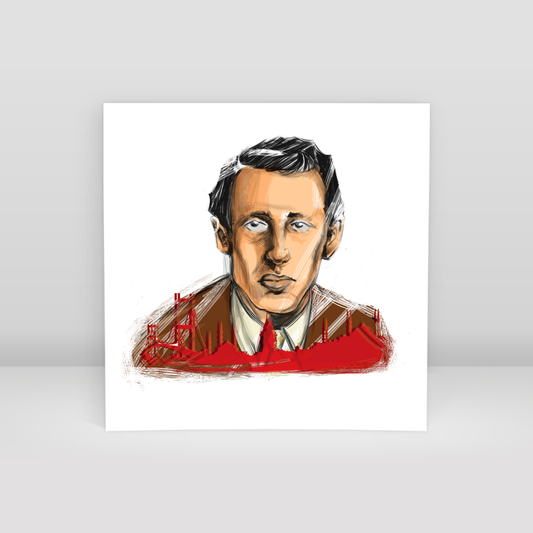 Orhan Veli - Art Print