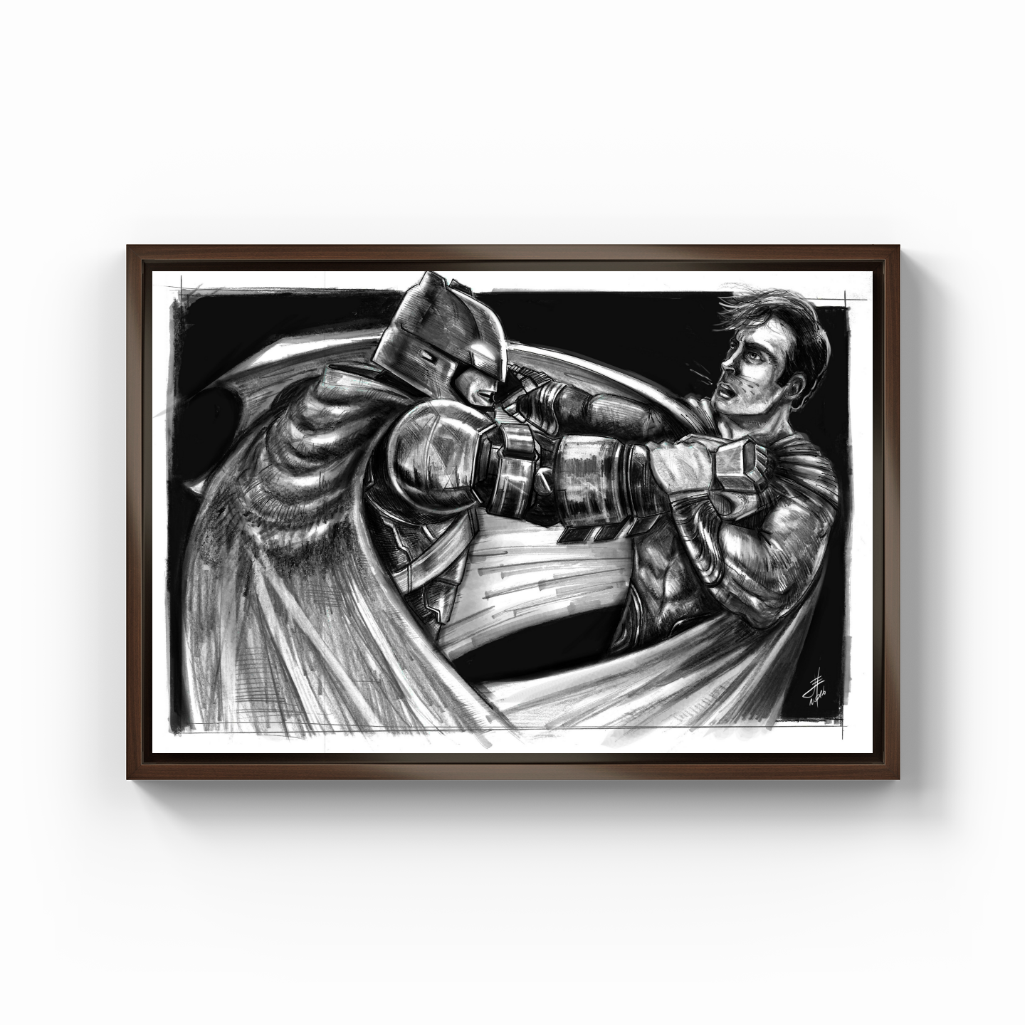 Batman vs Superman - Kanvas Tablo