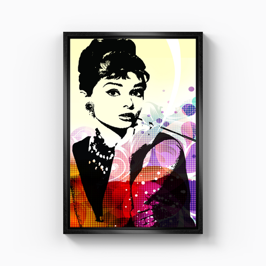 Audrey Hepburn - Kanvas Tablo