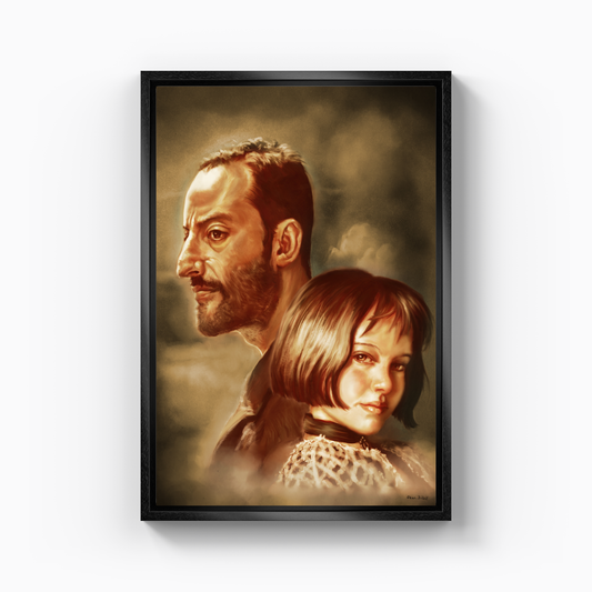 Leon poster - Canvas Print