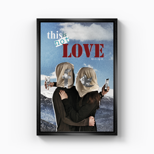 social media is a big lie - Kanvas Tablo