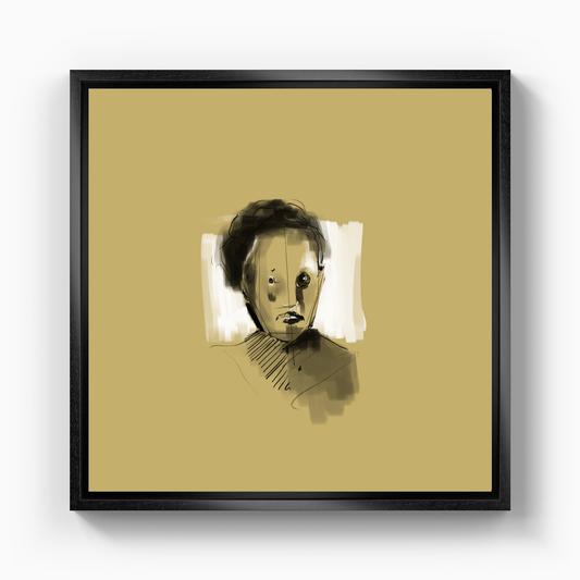 Kadın - Kanvas Tablo