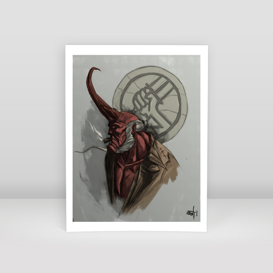 HELLBOY - Art Print