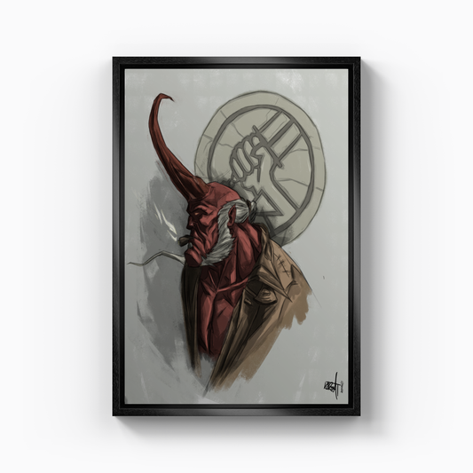 HELLBOY - Canvas Print