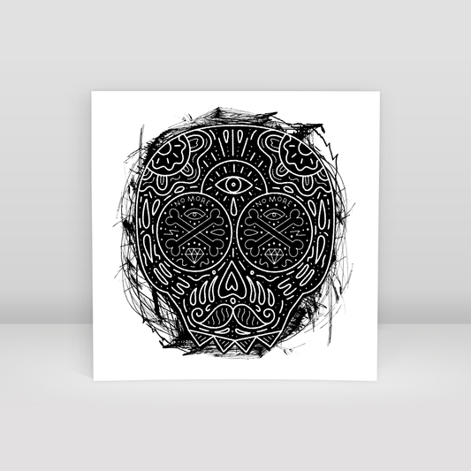 Luxurius Skull - Art Print