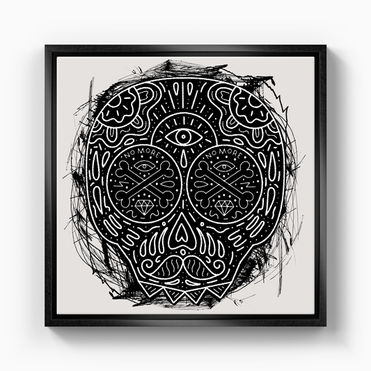 Luxurius Skull - Canvas Print