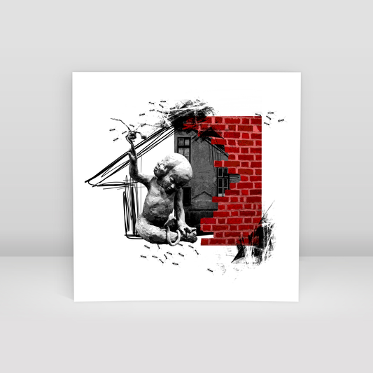 Abigail wants to play - Art Print