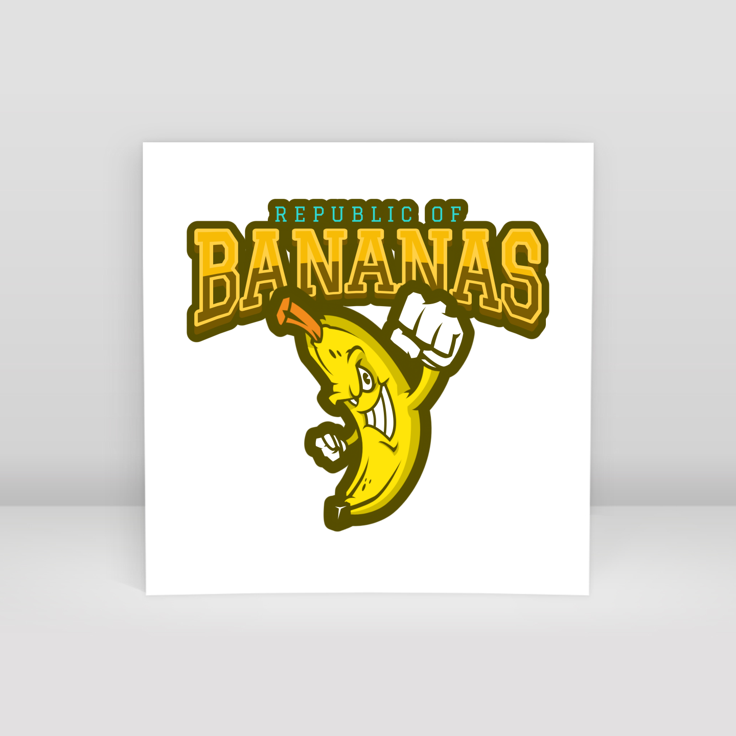 Republic of Bananas - Art Print