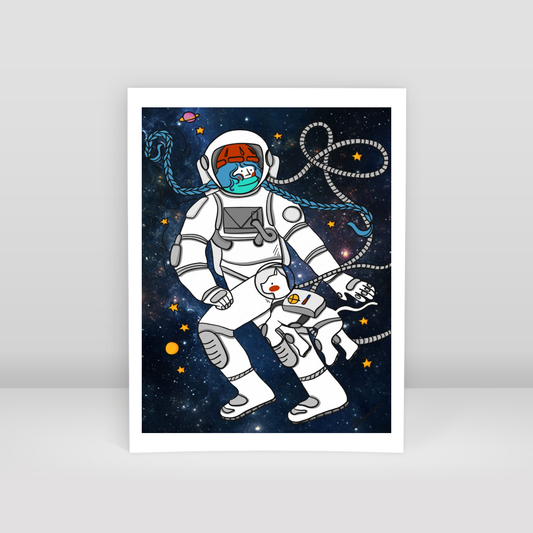 Uzay - Art Print