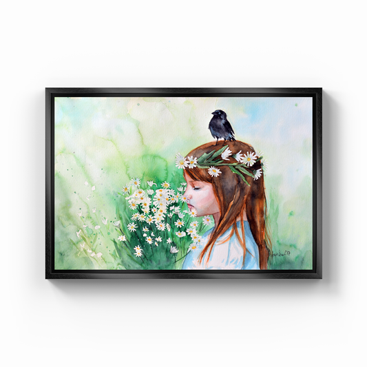 little girl - Canvas Painting