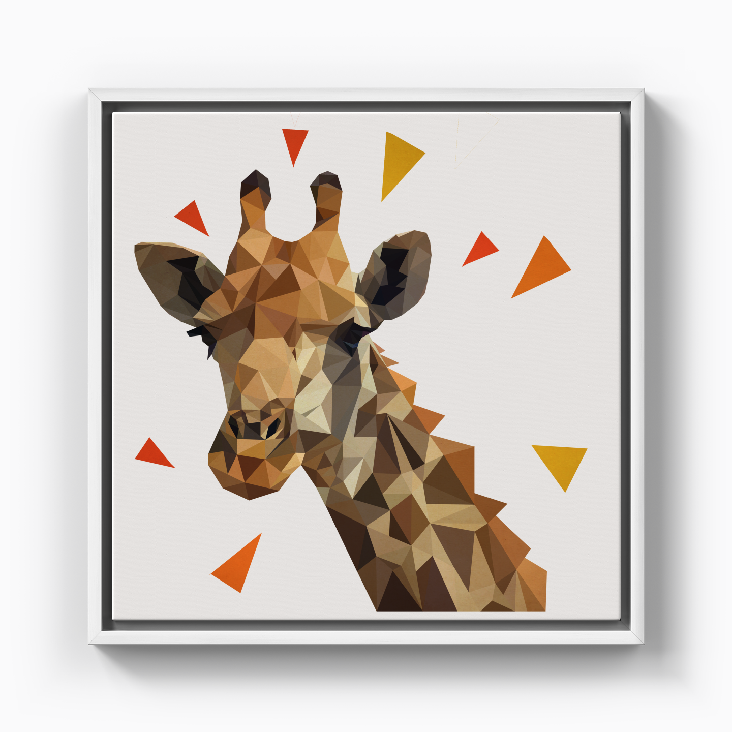 zürafa - Kanvas Tablo