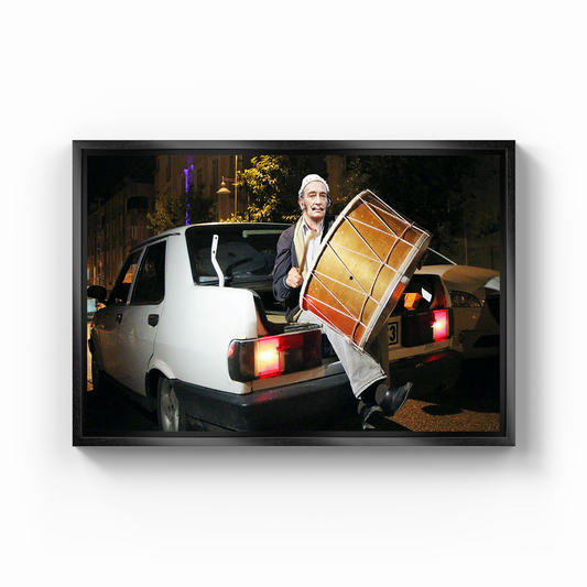 Drummer Dali - Canvas Print