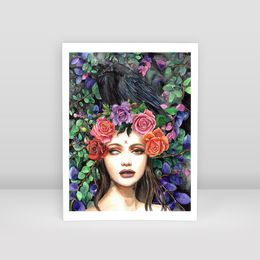 summer witch - Art Print