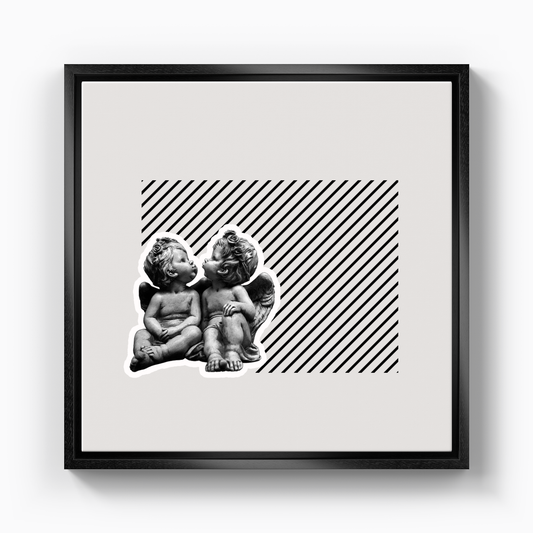 Angel Kisses - Canvas Print