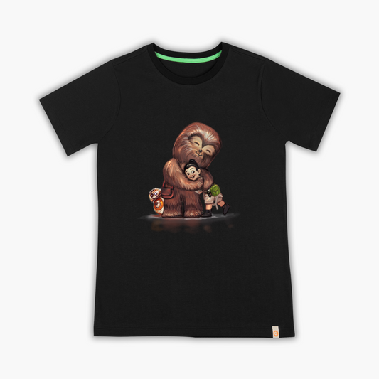 Chewbacca and Rey - T-Shirt