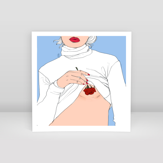 rose - Art Print