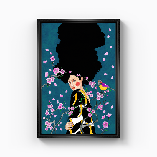 she is not me - Canvas Print