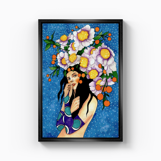 give me some love and hold me tight - Canvas Print