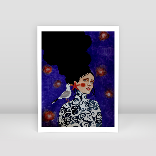 it is not about me - Art Print