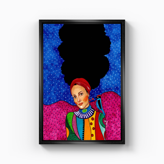 one soul to another - Canvas Print