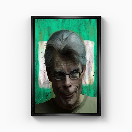 Stephen King - Canvas Print