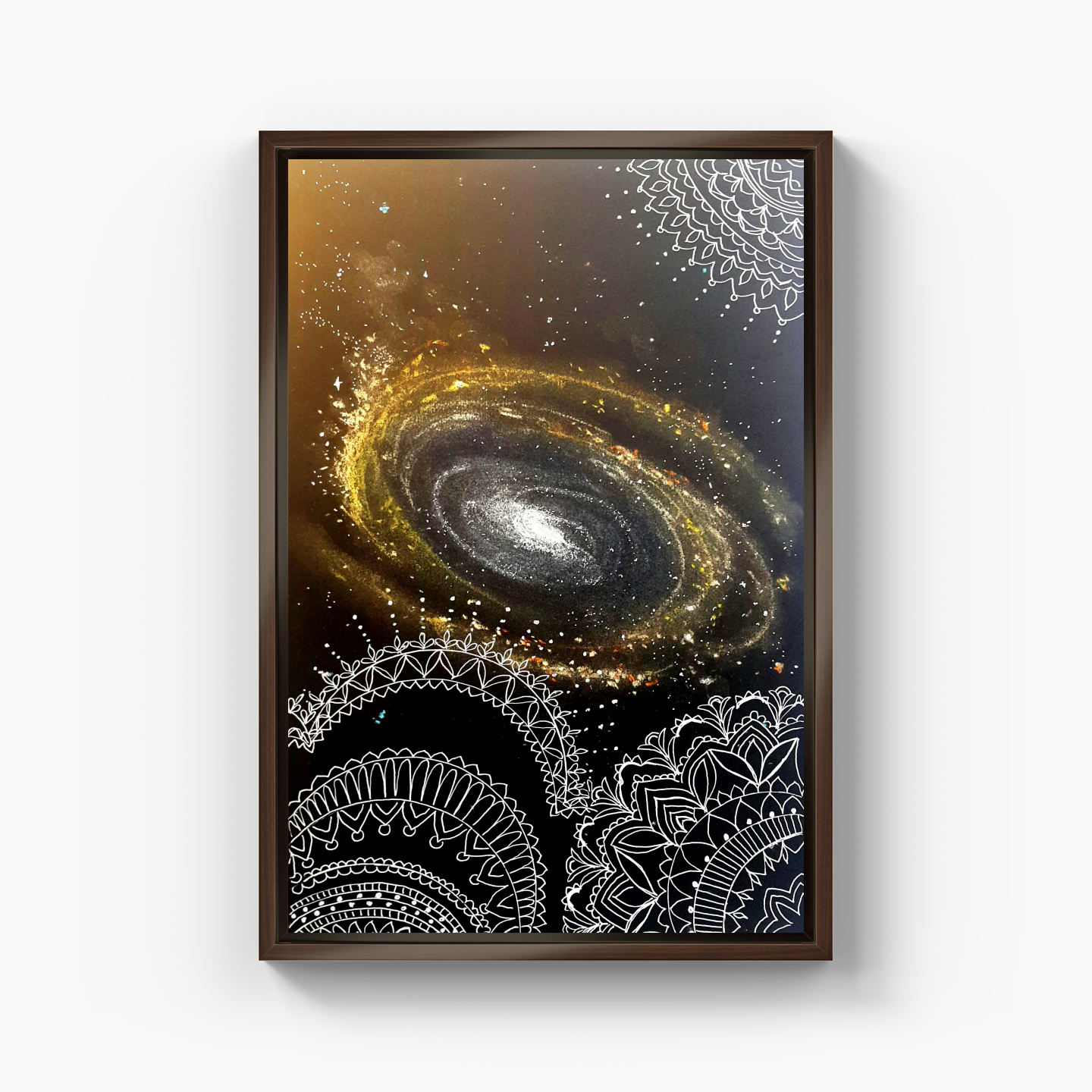 Mandala galaksi 1 - Kanvas Tablo