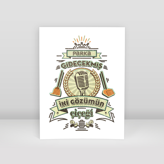 The flower of my two eyes - Art Print