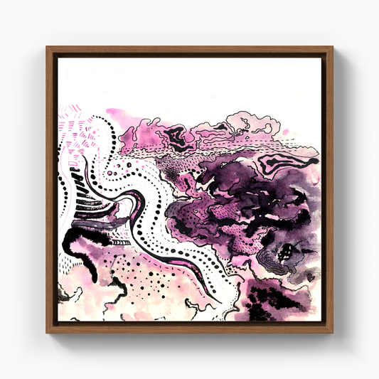 Crazy Pink - Kanvas Tablo