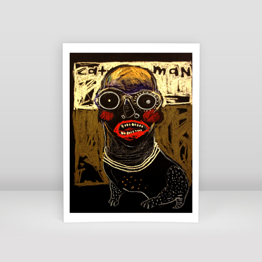 catMan - Art Print
