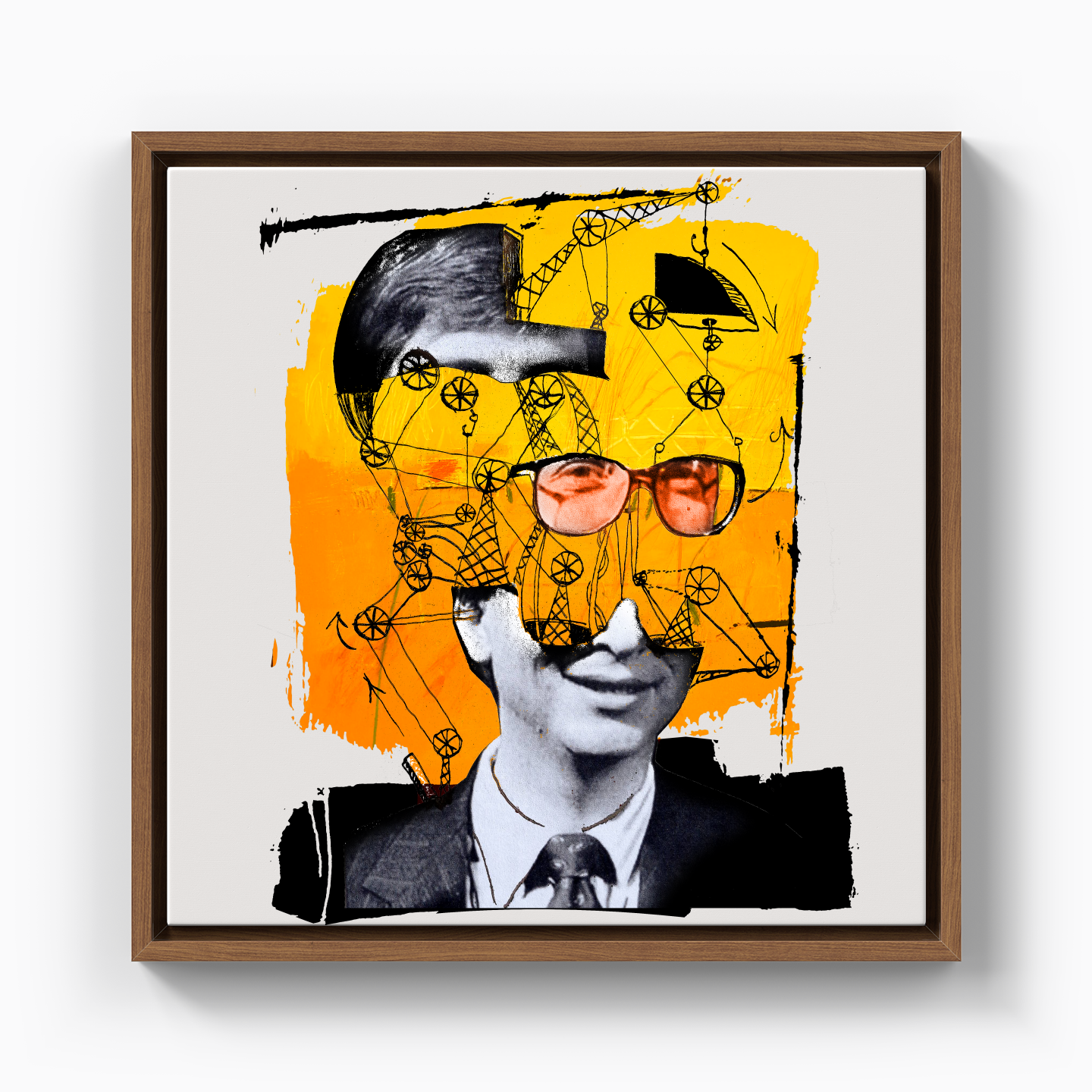 Bill Gates - Kanvas Tablo
