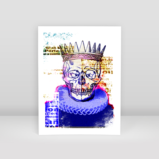 skullTshirt - Art Print