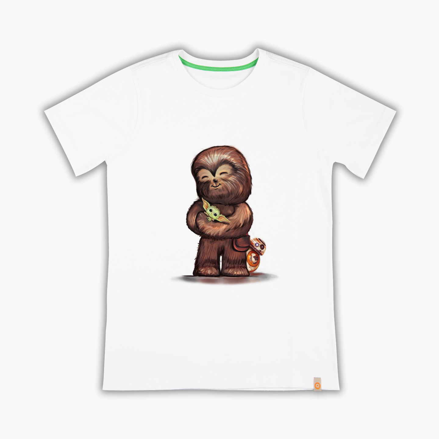 Baby Yoda & Chewbacca - Tişört