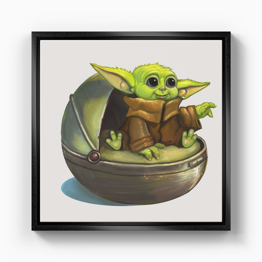 Baby Yoda 2 - Canvas Print