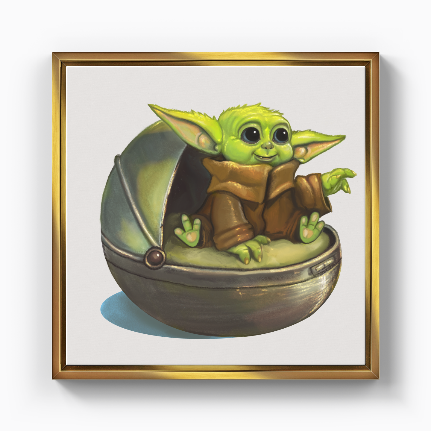 Baby Yoda 2 - Canvas Print