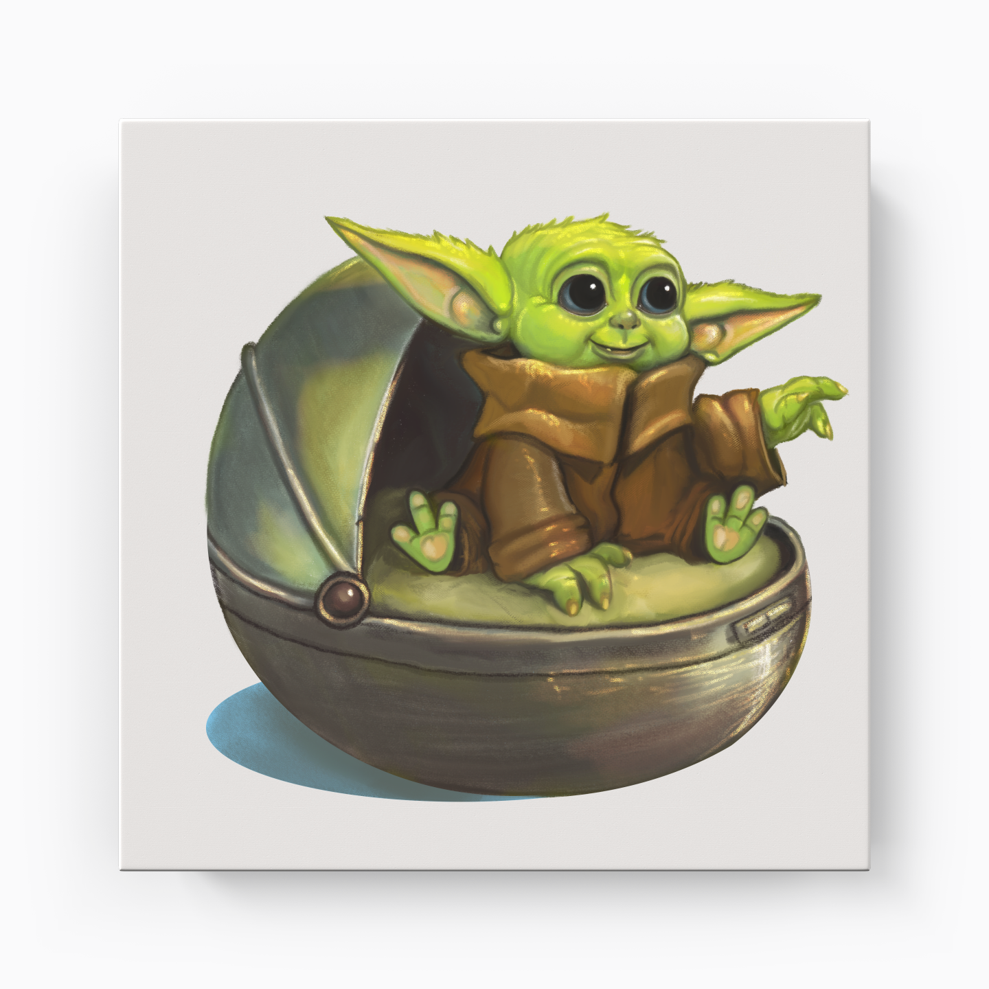 Baby Yoda 2 - Kanvas Tablo