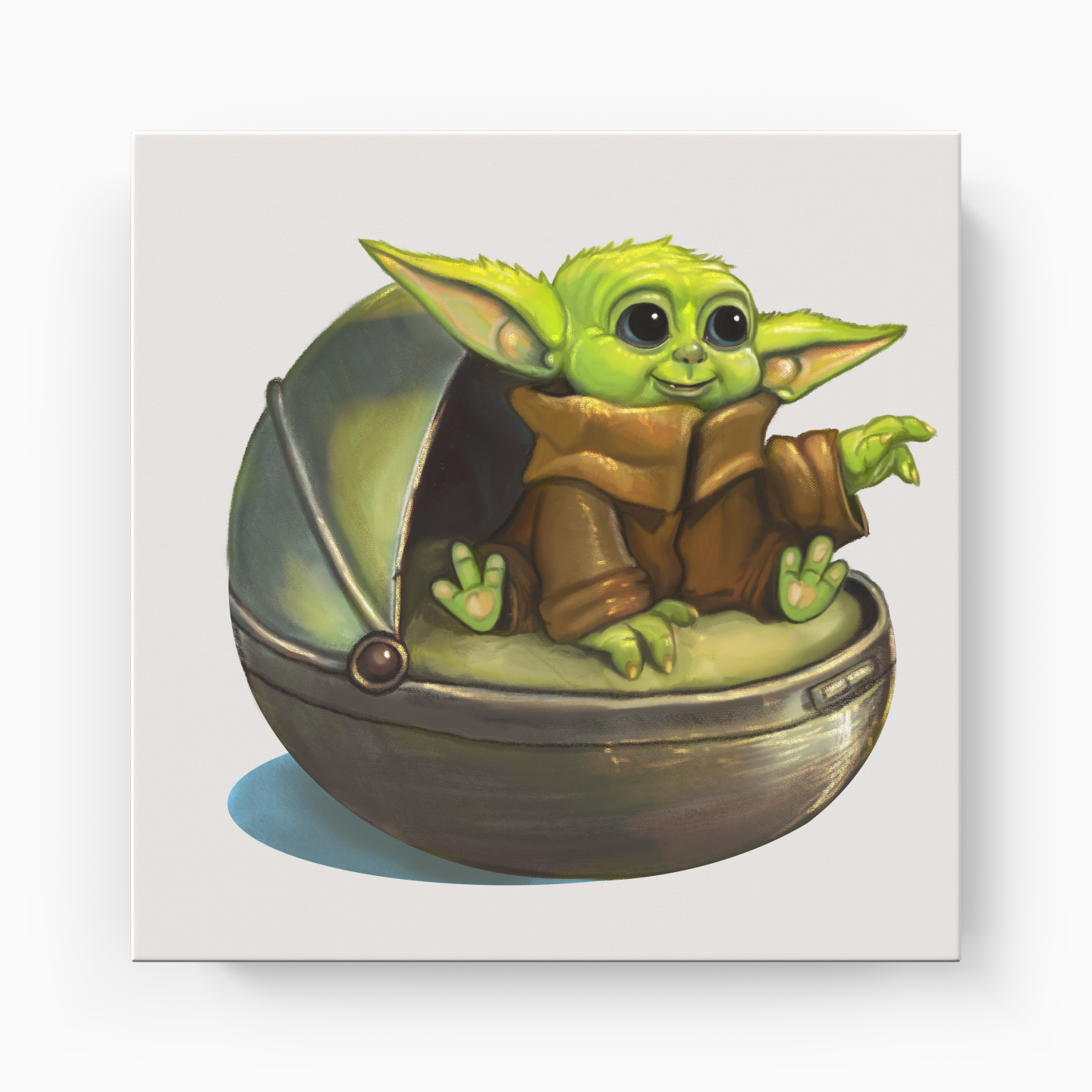 Baby Yoda 2 - Canvas Print