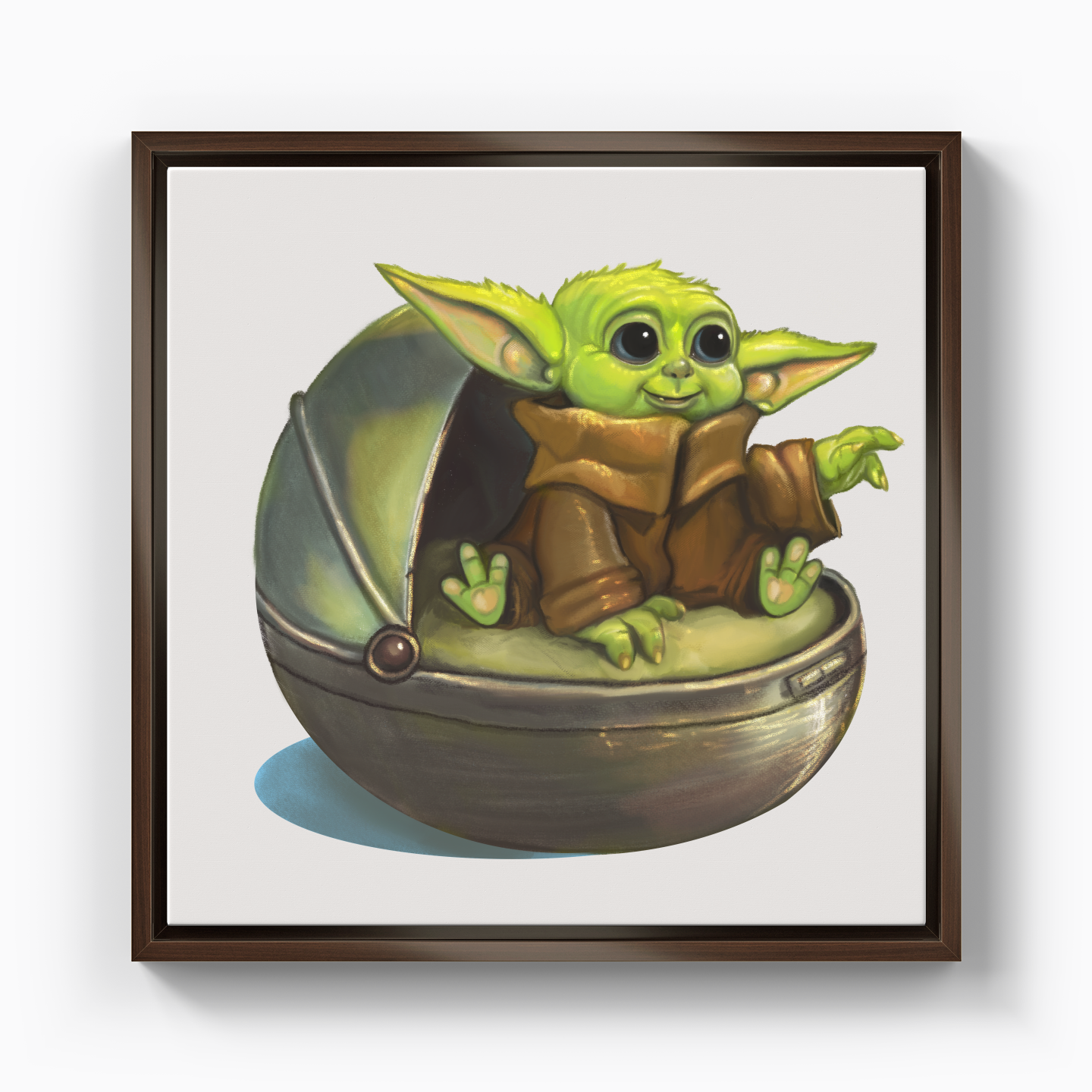 Baby Yoda 2 - Kanvas Tablo