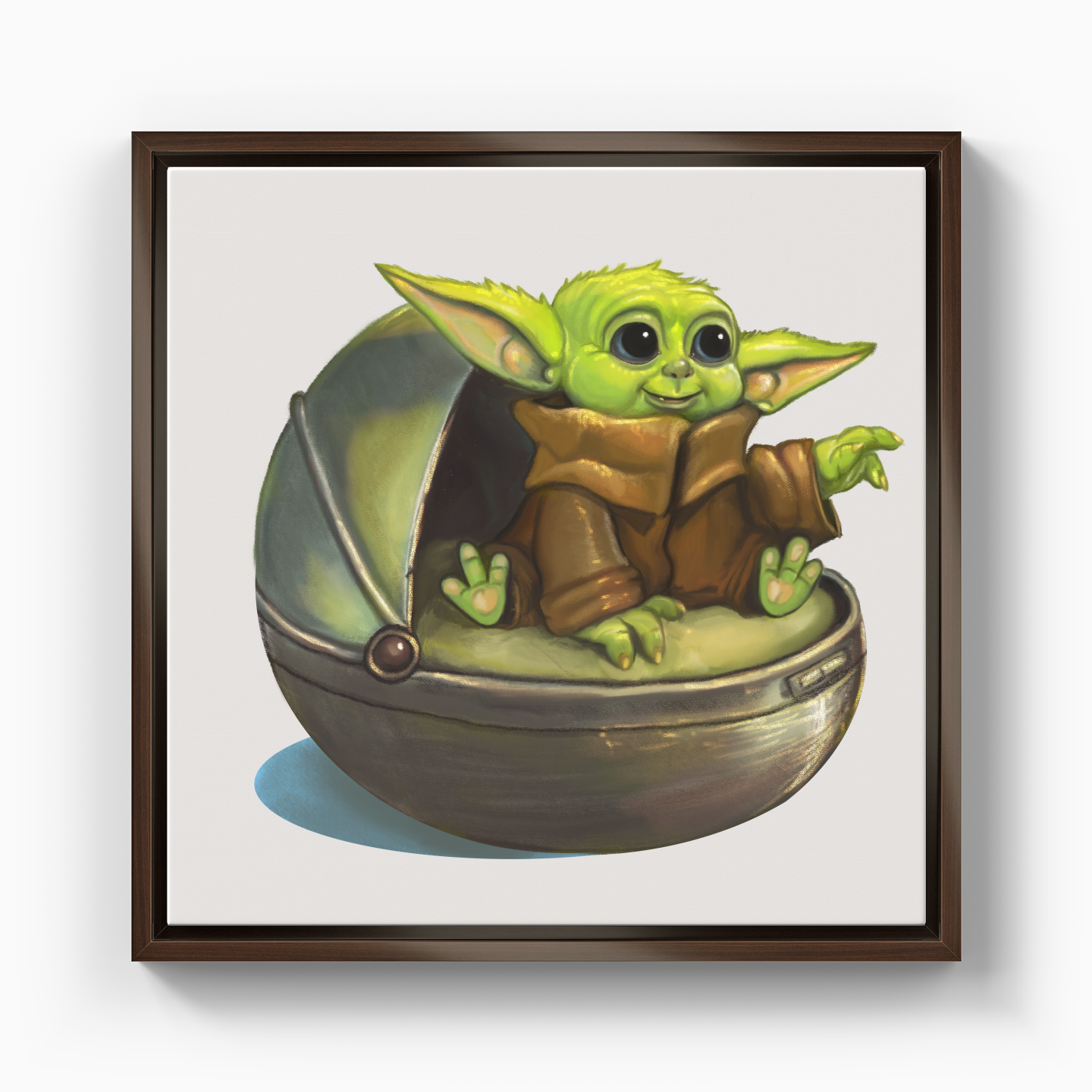 Baby Yoda 2 - Canvas Print