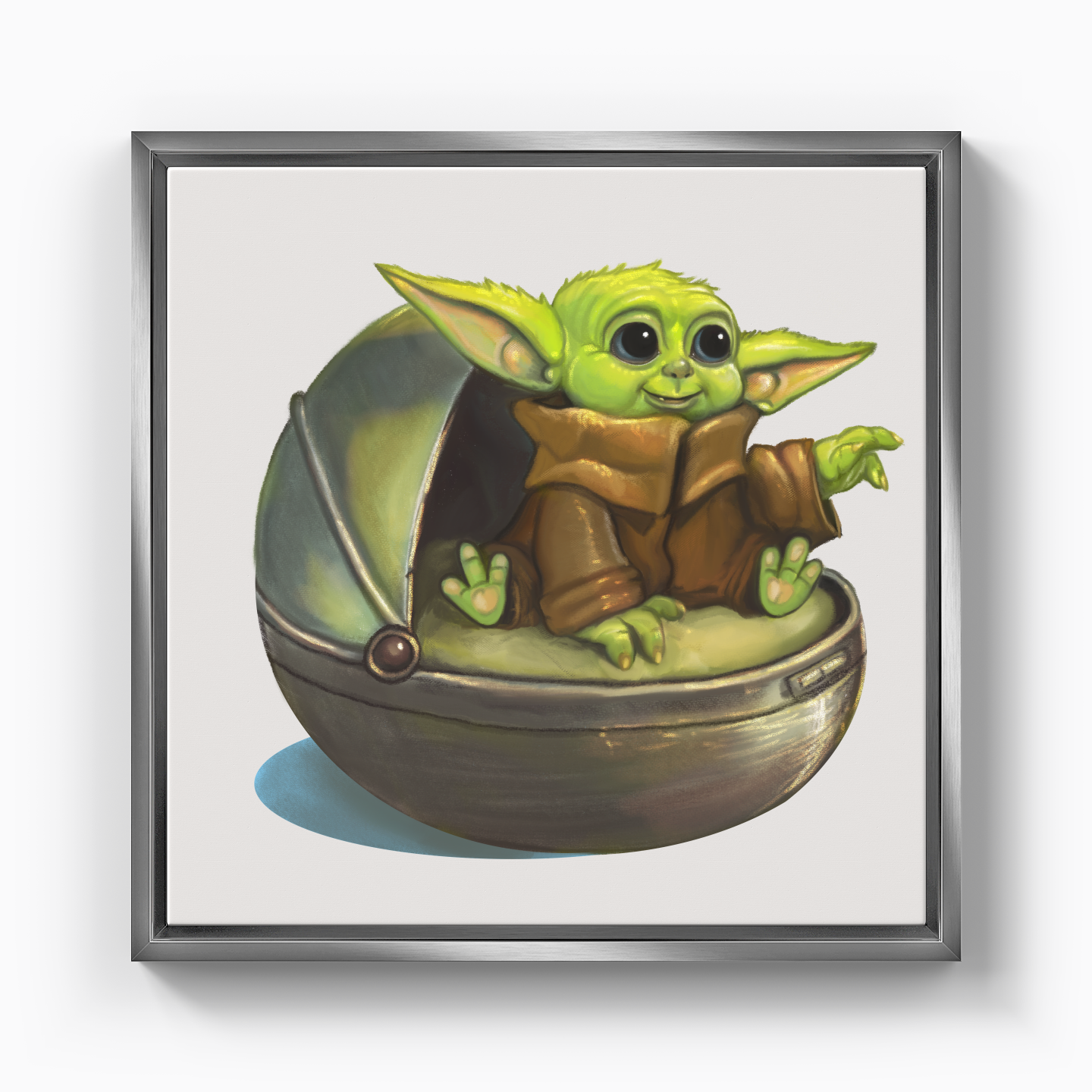 Baby Yoda 2 - Canvas Print