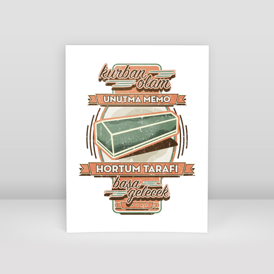 qibla hose - Art Print