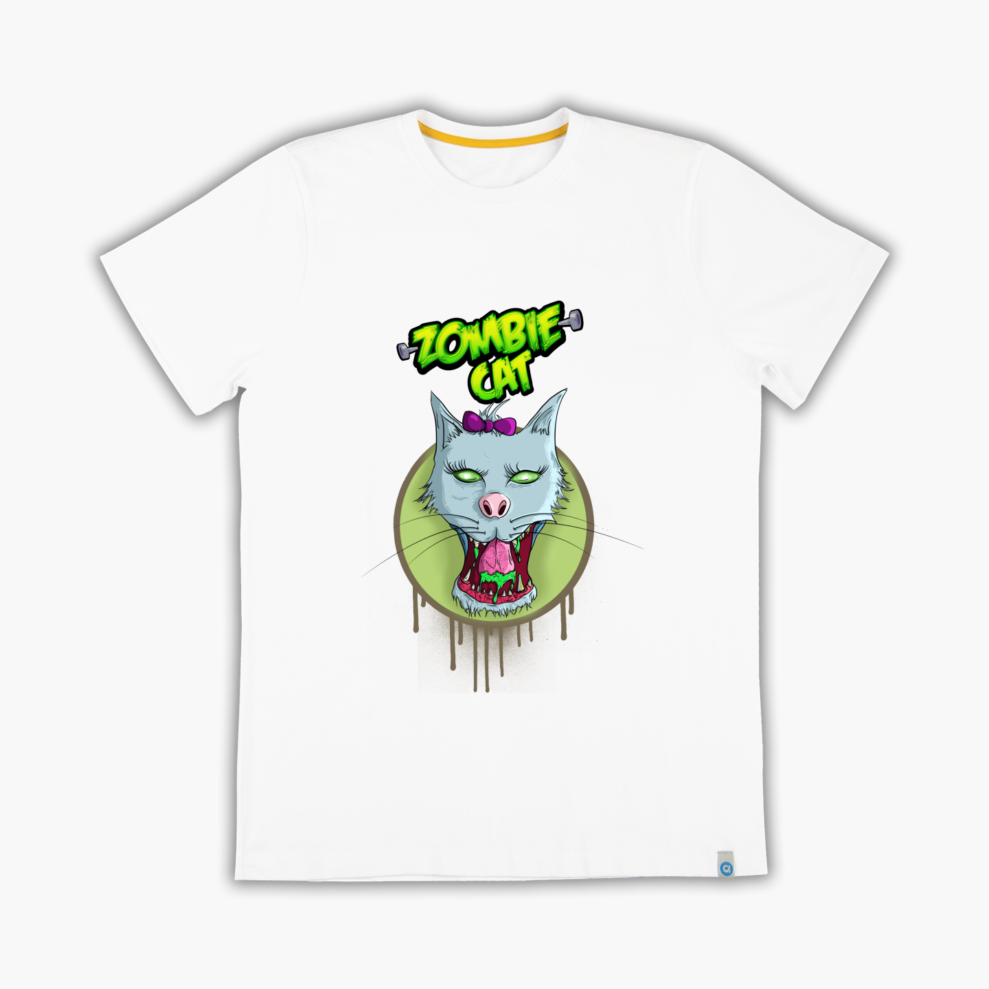 Zombie Cat tshirt - Tişört