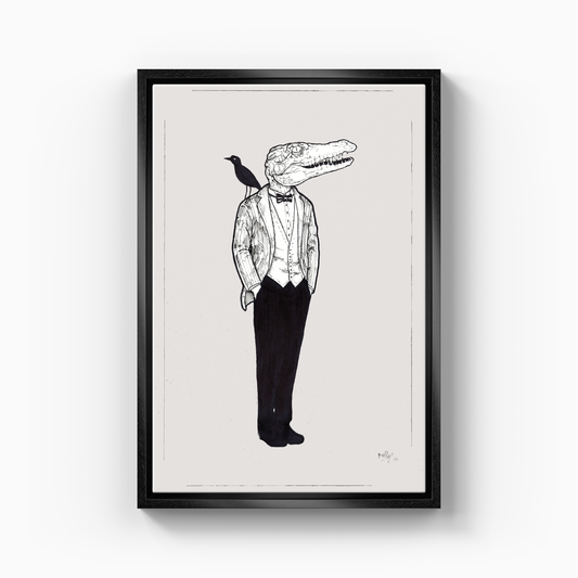 proto timsah - Kanvas Tablo