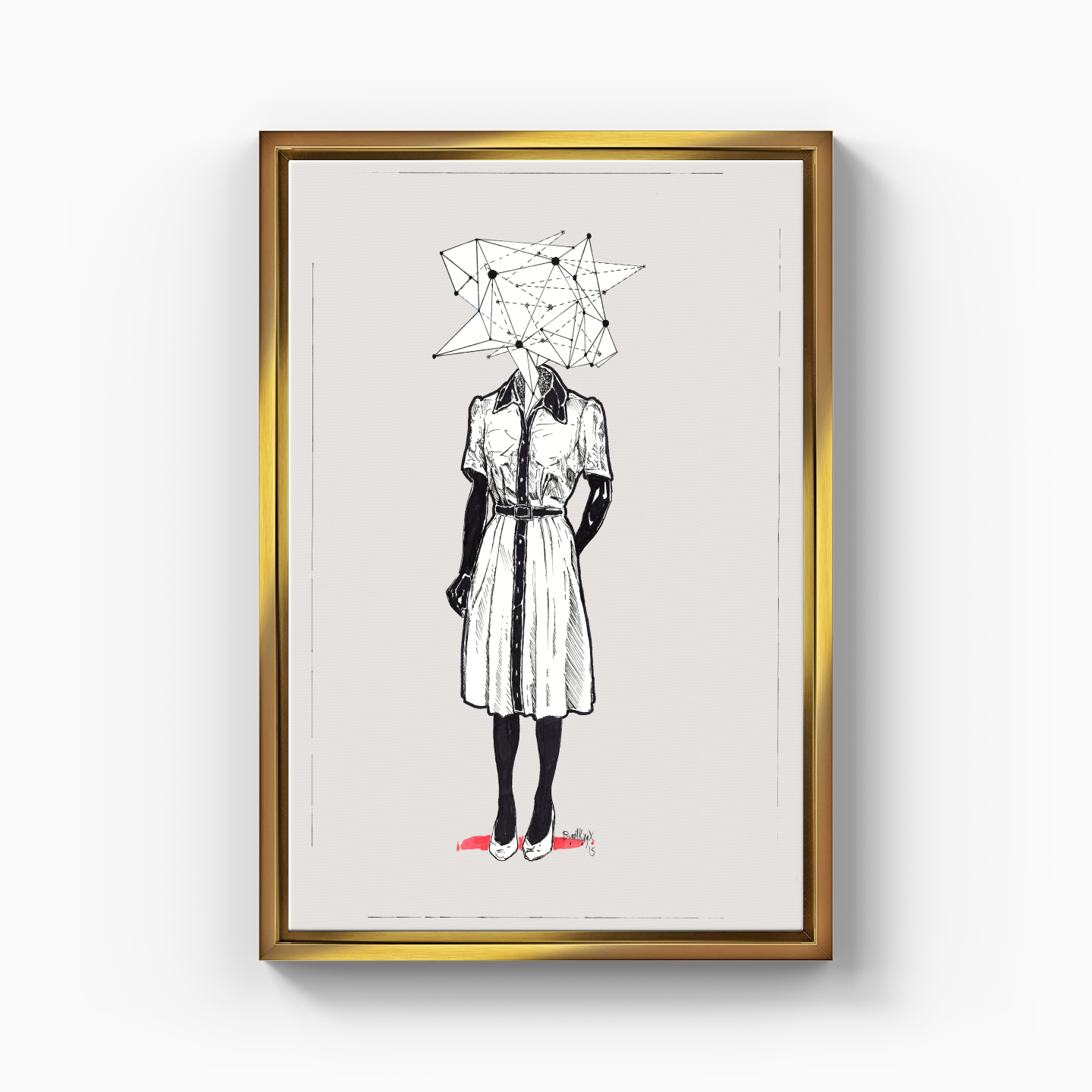 trip woman - Canvas Painting