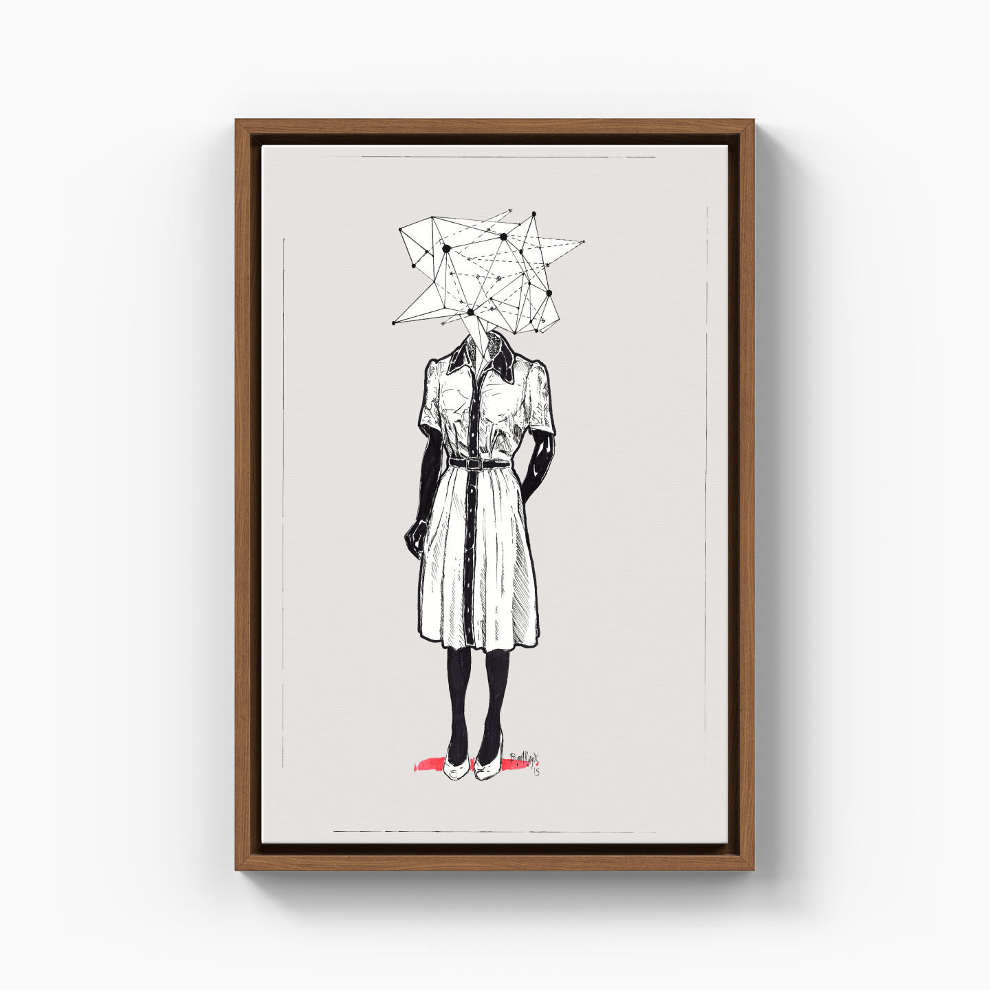 trip woman - Canvas Painting