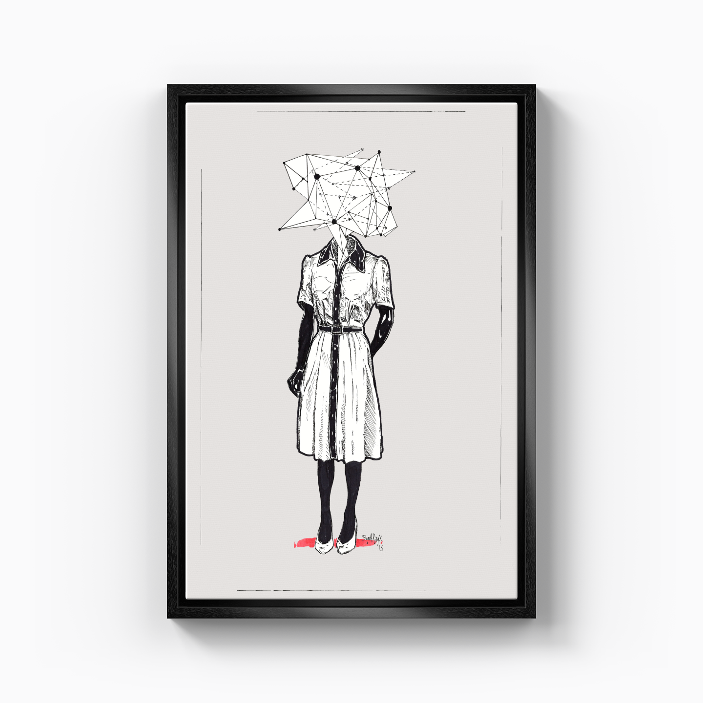 trip woman - Canvas Painting