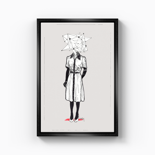 trip kadın - Kanvas Tablo