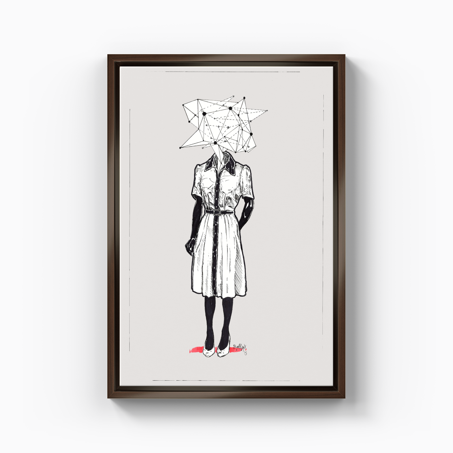 trip woman - Canvas Painting