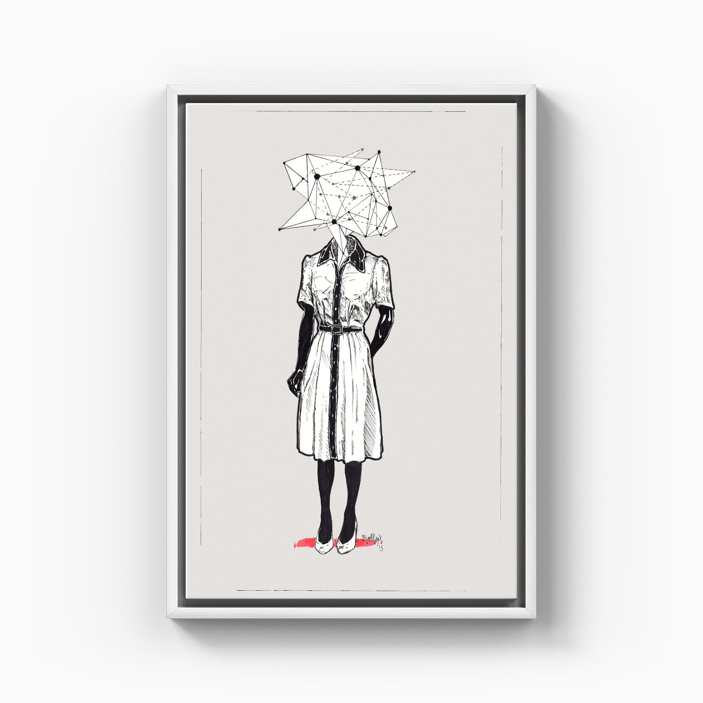 trip woman - Canvas Painting