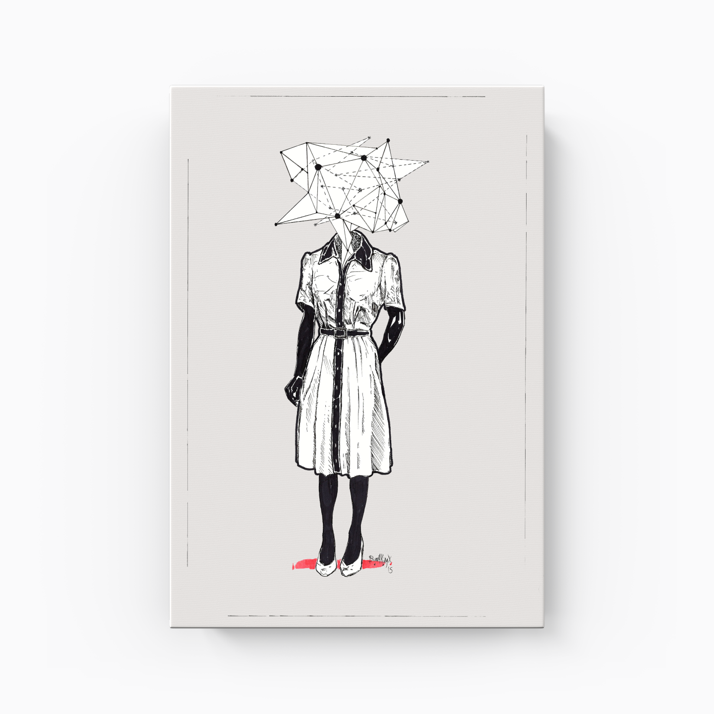 trip woman - Canvas Painting